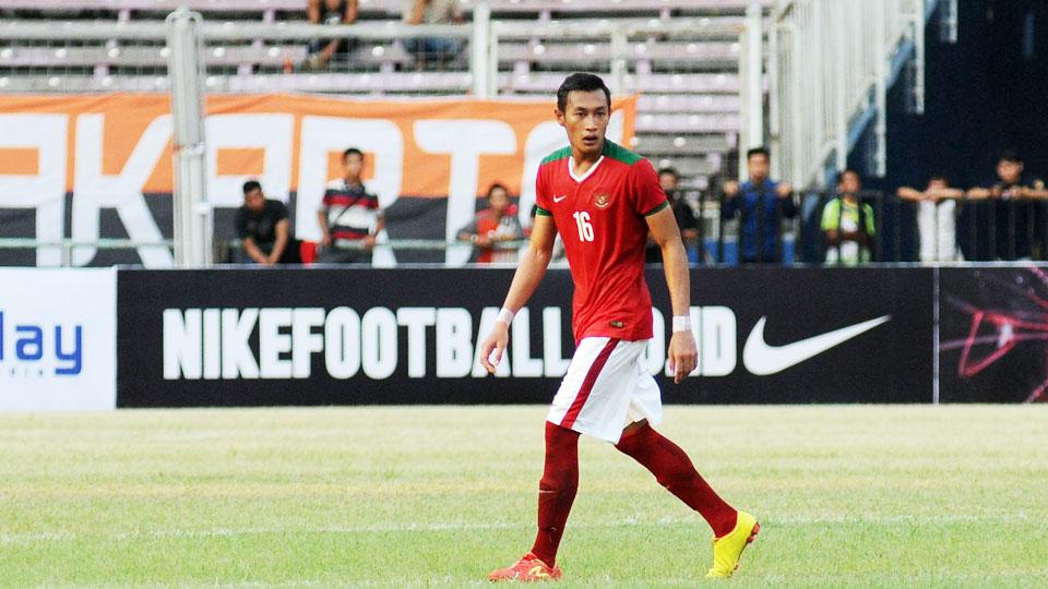 Indosport - Hansamu Yama Pranata pemain timnas.